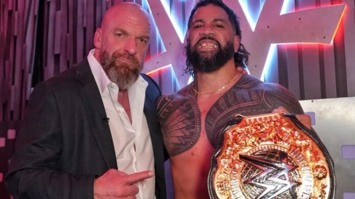 Triple H and Jey Uso Triple H and Jey Uso