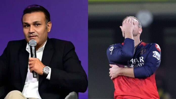 Virender Sehwag and Liam Livingstone Virender Sehwag and Liam Livingstone