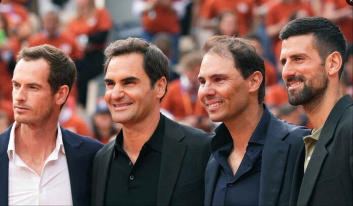 Andy Murray, Roger Federer, Rafael Nadal, Novak Federer