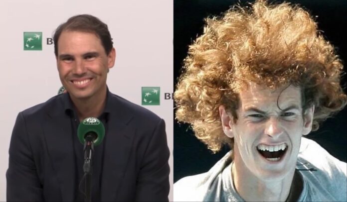 Rafael Nadal and Andy Murray
