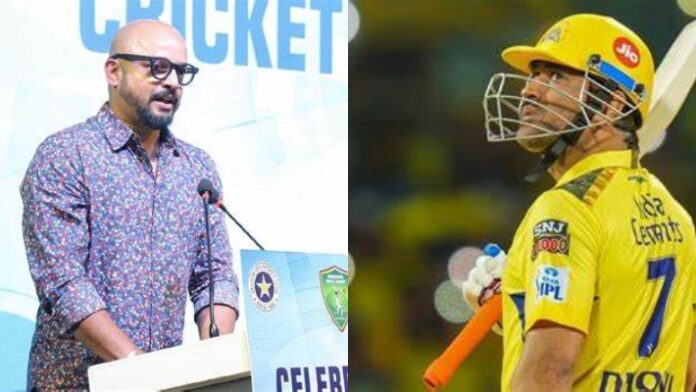 Murli karthik and MS Dhoni