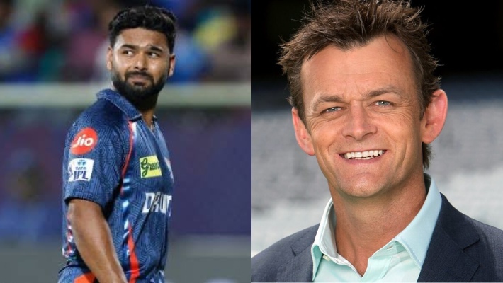 Rishabh Pant and Adam Gilchrist