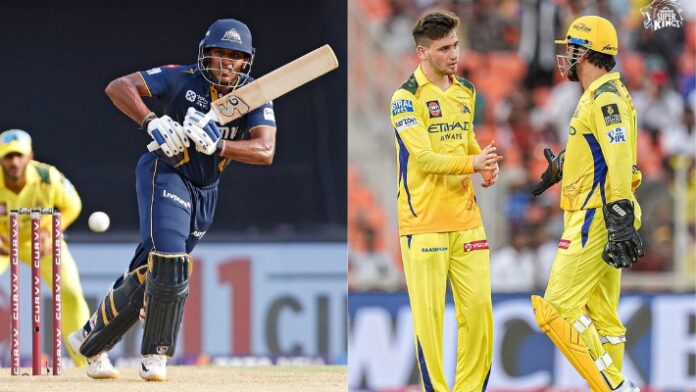 Sai Sudarshan and Chennai Super Kings MS Dhoni Sai Sudarshan and Chennai Super Kings MS Dhoni