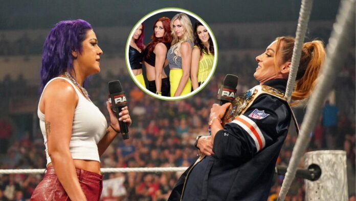 Bayley and Becky Lynch Bayley and Becky Lynch