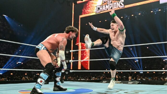 CM Punk and John Cena CM Punk and John Cena