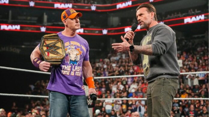 John Cena and CM Punk John Cena and CM Punk