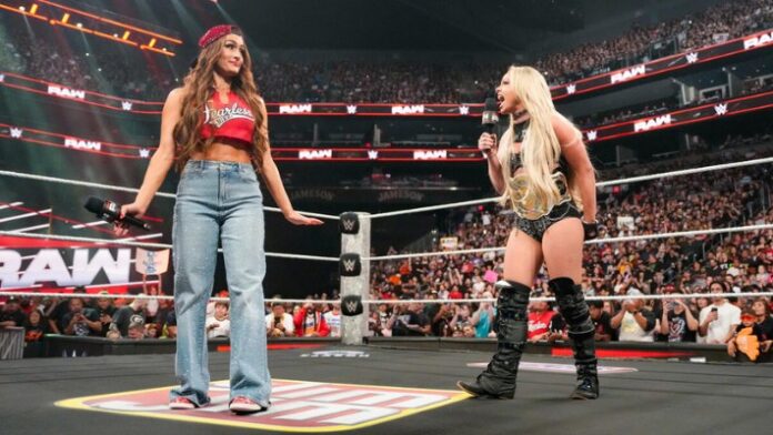 Nikki Bella and Liv Morgan