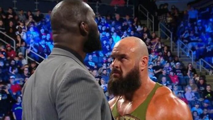 Omos and Braun Strowman