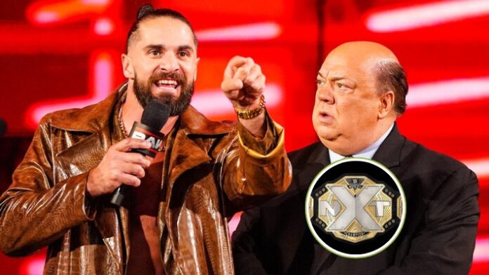 Seth Rollins and Paul Heyman (via-WWE) Seth Rollins and Paul Heyman (via-WWE)