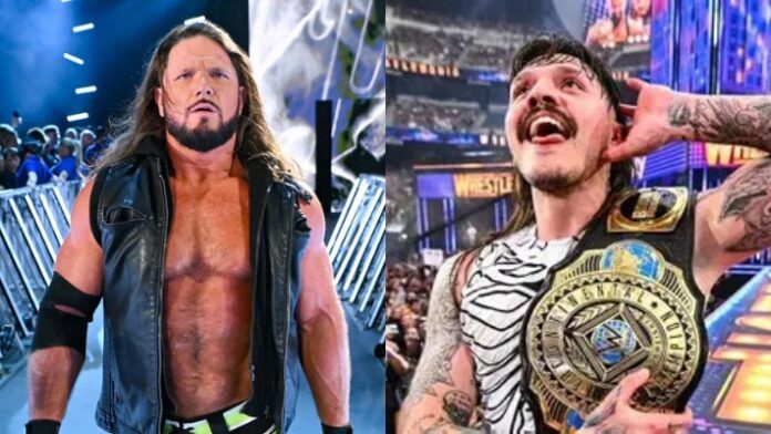 Aj Styles and Dominik Mysterio Aj Styles and Dominik Mysterio