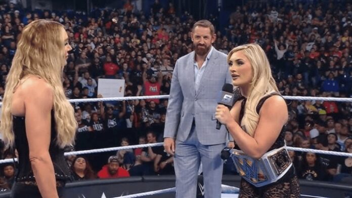 Charlotte Flair and Tiffany Stratton Charlotte Flair and Tiffany Stratton