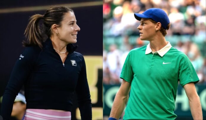 Emma Navarro and Jannik Sinner