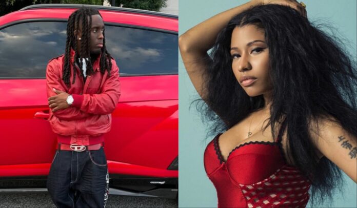 Kai Cenat and Nicki Minaj