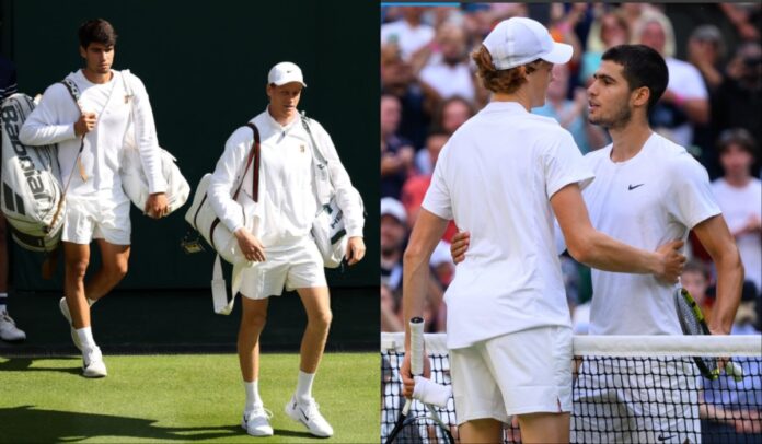 Carlos Alcaraz and Jannik Sinner