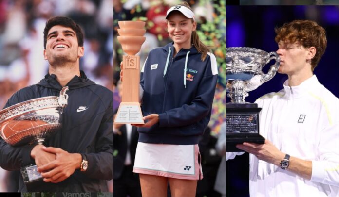 MixCollage-26-Jul-2025-12-16-AM-3646 Carlos Alcaraz, Elena Rybakina and Jannik Sinner