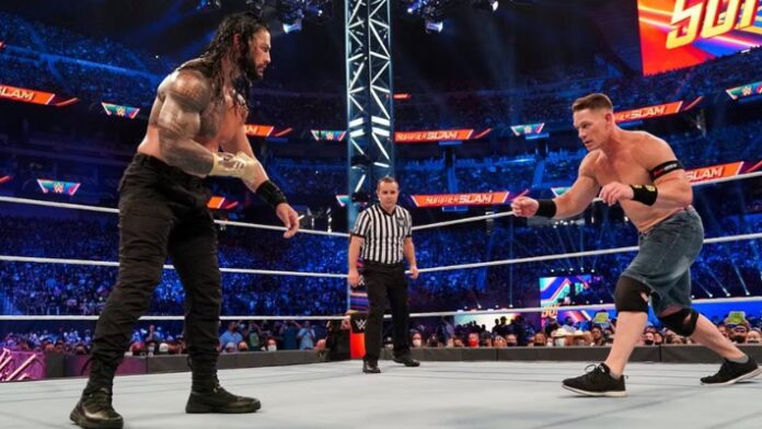 Roman Reigns and John Cena Roman Reigns and John Cena