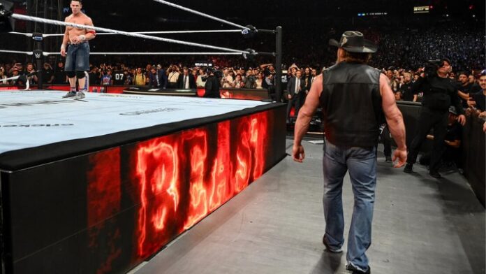 John Cena and Brock Lesnar