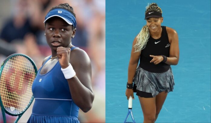 Victoria Mboko and Naomi Osaka