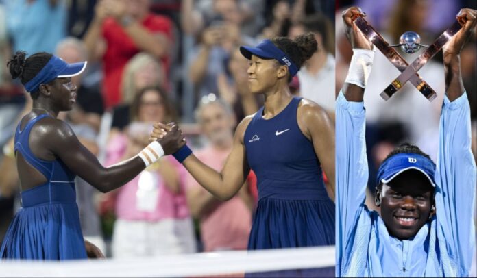 Victoria Mboko and Naomi Osaka